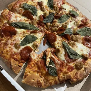 Combination Pizza - Yum!