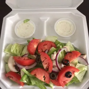 Small fresh salad!