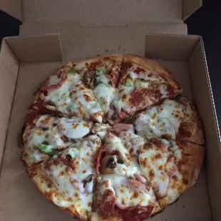 Small Supreme Knockout Deluxe. Yum!