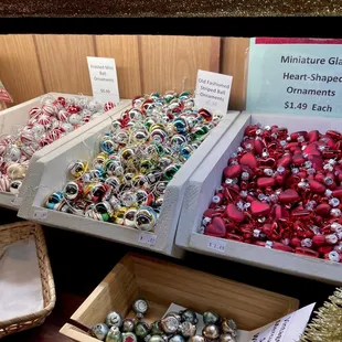 Mini Christmas trees aren't forgotten here!