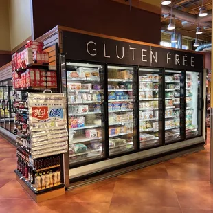 the gluten free section