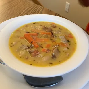 White Bean and Pork Soup