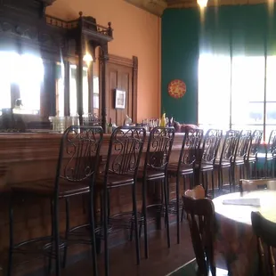 the bar of yesteryear, beautifully preserved