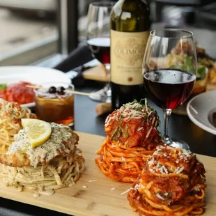 Pasta Flights and Wine!