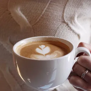 Keep it cozy at Dory with Kean Coffee hand crafted with love in our slayer machines.