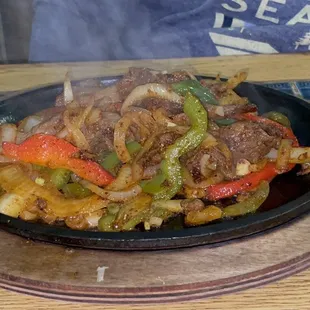 Steak Fajitas