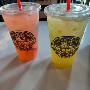 Strawberry lime ($4.25). Pina