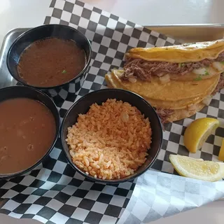 Birria Taco Combo