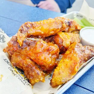 Mango Hapanero Wings  | www.moniquedao.com