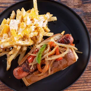 Bacon Wrapped Hot Dog