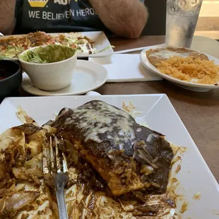 Mole Enchiladas