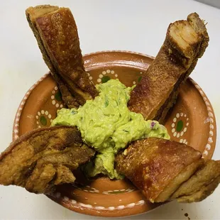 Chicharon &amp; Guacamole
