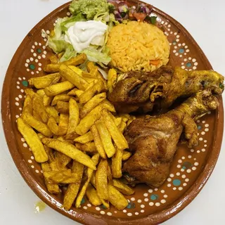 Pollo Con Papas