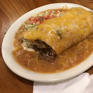 Carne Asada Burrito