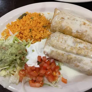 Chimichanga special