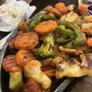 Not really fahita veggies
