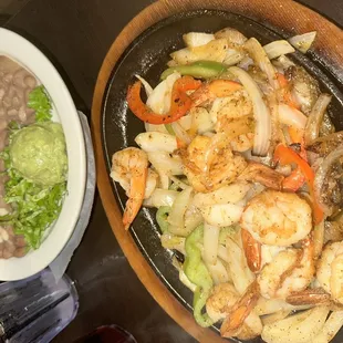 Shrimp Fajitas