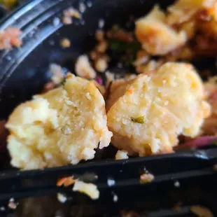 tiny spec of spinach