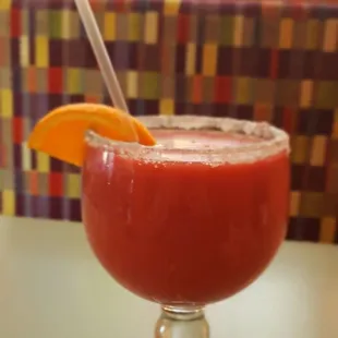 Great strawberry margarita