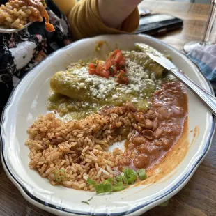 Enchiladas Verde