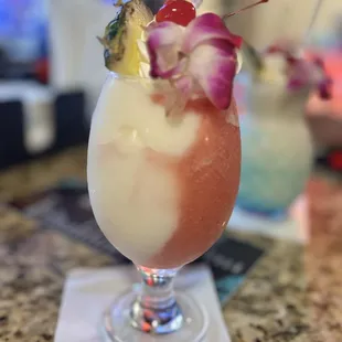 Miami Vice drink it was good
