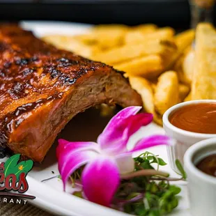 ribs, bbq ribs, food