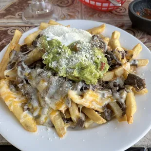 Carne asada fries, oh my! #carneasadafries