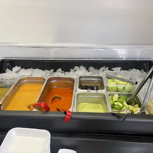Salsa bar