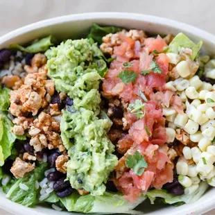 a bowl of mexican salad