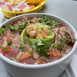 Ceviche: TASTED LIKE KETCHUP, such a let-down.