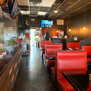 sushi and sashimi, interior