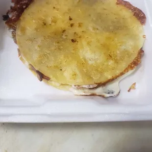 Best mulita I've ever had! Passed by the truck on my way home from work and I don't regret it! found my new taco place