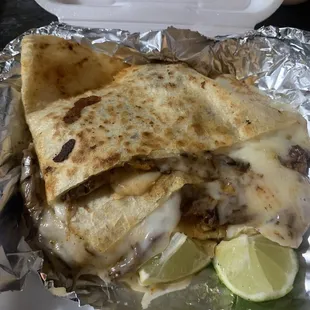 Quesadilla de birria