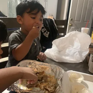 My kid loves it! Get the sour cream as an extra!