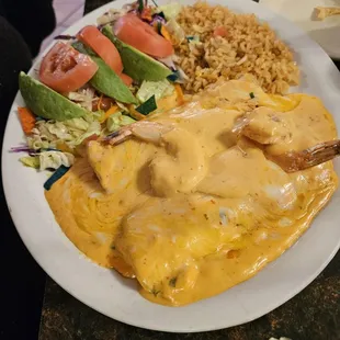 Lobster Enchiladas