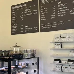 Menu board