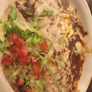 Bean burrito a la carte