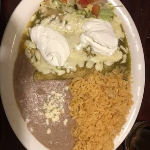Enchiladas Verdes