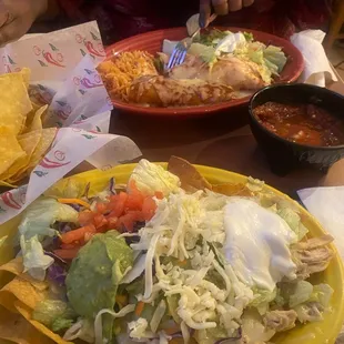 The Nacho Supreme dish is the appetizer