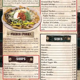 menu 1st page