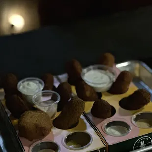 12 Croqueta Flight Sauces