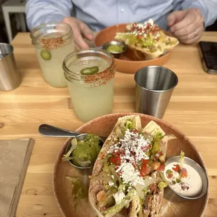 Colorado Crunch Crab with delicious sauce on the side