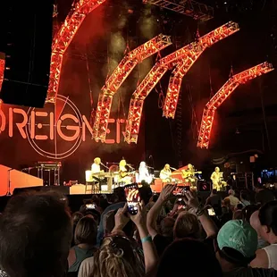Foreigner Rocked it.