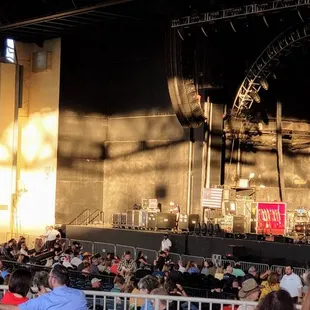 a concert in progress