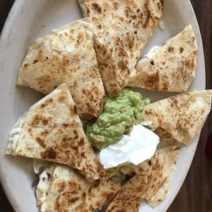 Shrimp quesadilla