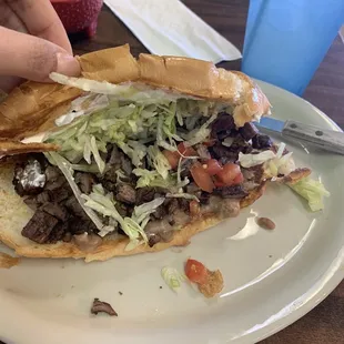 Delicious Torta de Fajita!