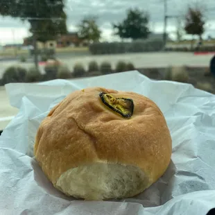 Veggie sausage and cheese Kolache