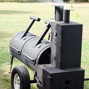 Our smoker, "Big Bertha"