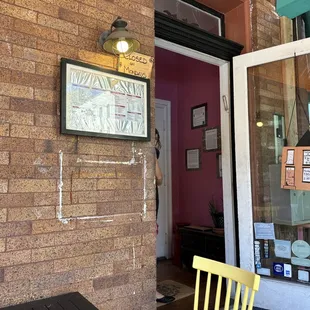 the outside of the restaurant