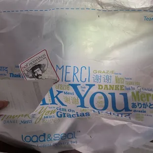 Nice safe bag temper evident which is wonderful since it&apos;s delivered!